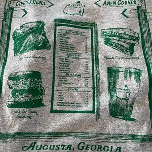 2021 Masters golf souvenir shirt NWT